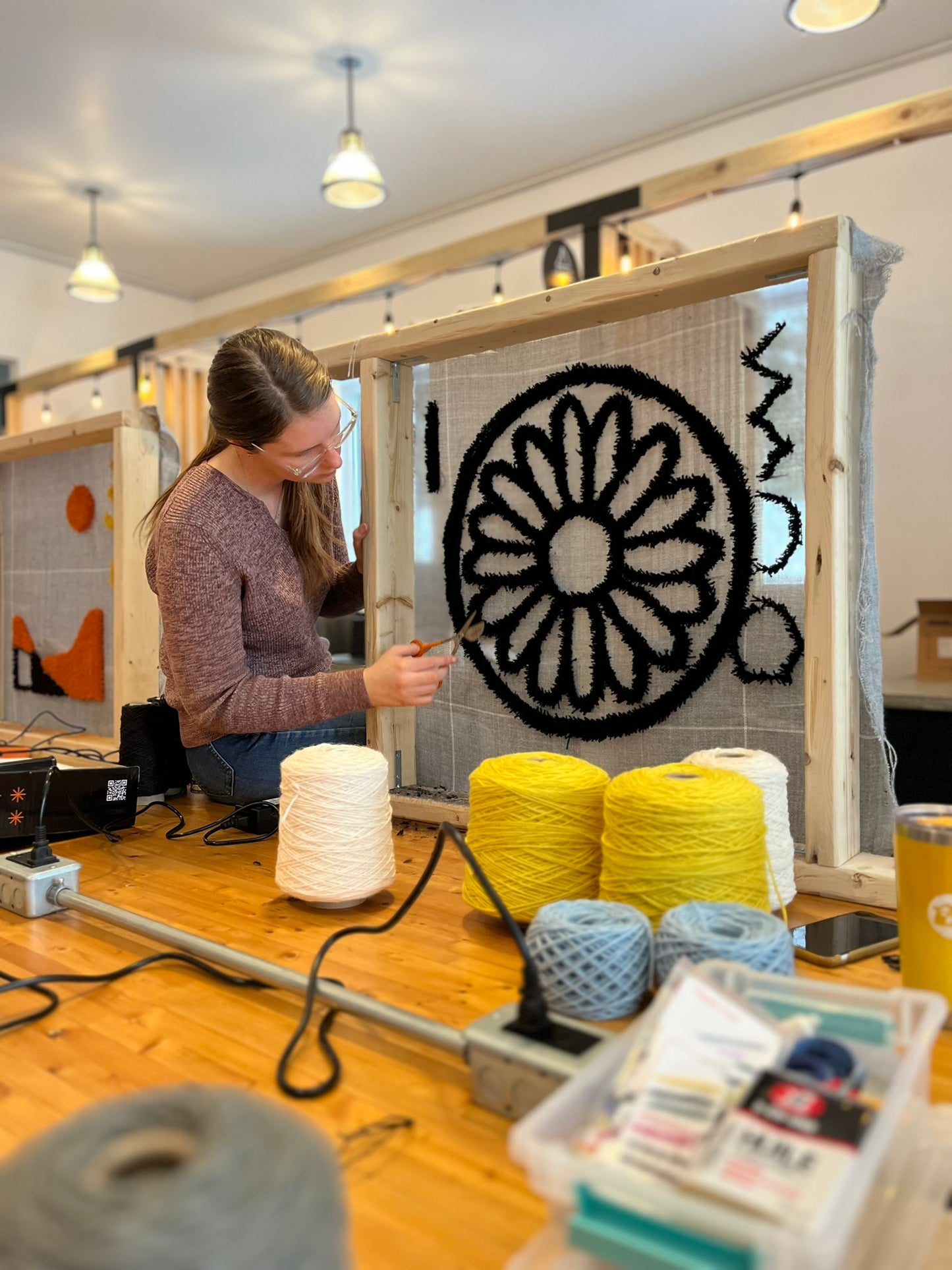 Atelier d'initiation au tufting - SAINT-SAUVEUR - Dimanche 4 Mai